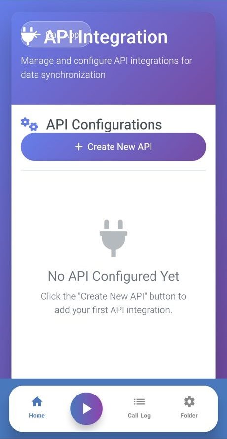 VamaTech app: API lead integration